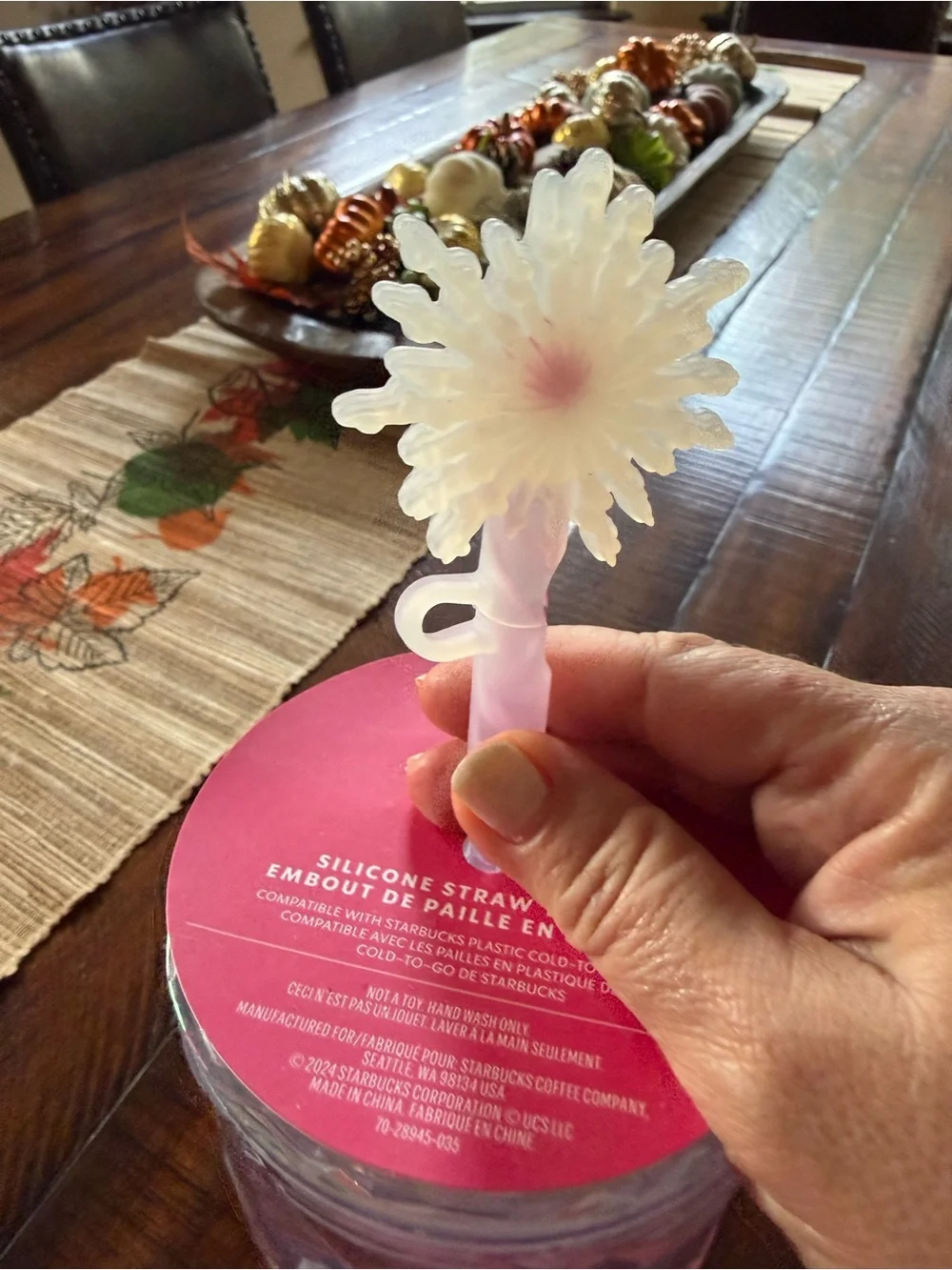 Starbucks iridescent pink